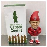 Autographed Whitey Herzog Garden Gnome