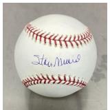 Stan Musial autographed baseball