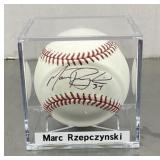 Marc Rzepczynski autographed baseball
