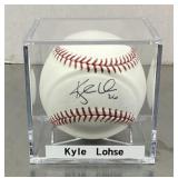 Kyle Lohse autographed baseball