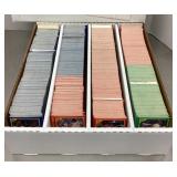 Box of 1990 Score baseball cards