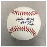 Whitey Herzog autographed baseball