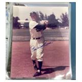 Pee Wee Reese autographed photo