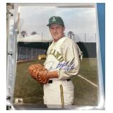 Jim Catfish Hunter autographed photo