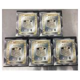 Group of metal baseball cards