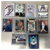 Group of Derek Jeter baseball cards