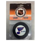 St. Louis Blues hockey puck