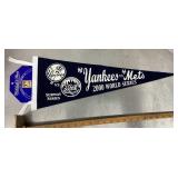 2000 Yankees/Mets World Series pennant