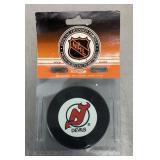 New Jersey Devils hockey puck