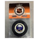 Buffalo Sabres hockey puck