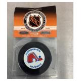 Quebec Nordiques hockey puck
