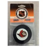 Ottawa Senators hockey puck