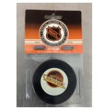 Vancouver Canucks hockey puck
