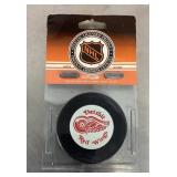 Detroit Red Wings hockey puck