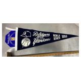 1952 Dodgers/Yankees World Series pennant