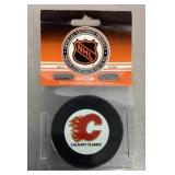 Calgary Flames  hockey puck