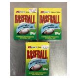 3 1988 Topps Kmart baseball card sets