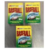 3 1988 Topps Kmart baseball card sets