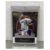 Nolan Ryan jersey patch baseball card