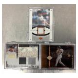 Cal Ripken game used/worn baseball cards