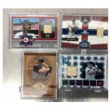 4 game used bat baseball card