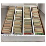 Box of 1990 Topps baseball cards