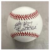 Whitey Herzog autographed baseball