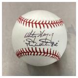 Whitey Herzog autographed baseball
