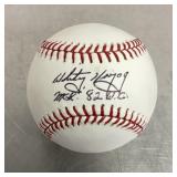 Whitey Herzog autographed baseball