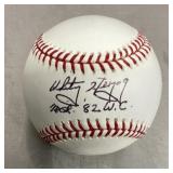 Whitey Herzog autographed baseball