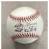 Whitey Herzog autographed baseball