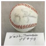 Jay Difani autographed baseball