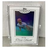 Ozzie Smith Sterling baseball card