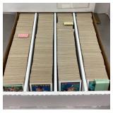 Box of 1988 Topps baseball cards