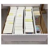 Box of 1991 Upper Deck baseball cards