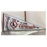 Whitey Herzog autographed pennant