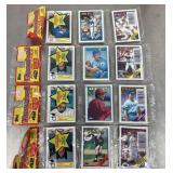 4 Sealed 1988 Topps baseball rack packs