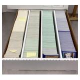 Box of 1991 Score baseball cards