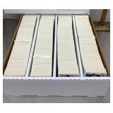 Box of 1990 Fleer baseball cards