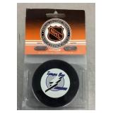 Tampa Bay Lightning hockey puck