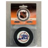 Winnipeg Jets hockey puck
