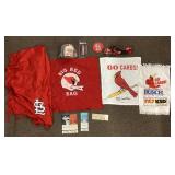 St. Louis Cardinals collectibles lot