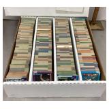 Box of 1990 Topps baseball cards