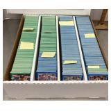 Box of 1991 Donruss baseball cards
