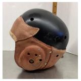 Vintage Wilson leather football helmet