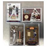 4 game used bat baseball cards