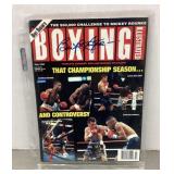 Bert Sugar autographed Boxing magazine
