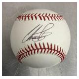 Autographed baseball