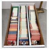 Box of football cards