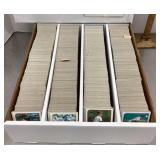 Box of 1989 Topps baseball cards